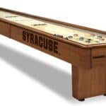 Syracuse University Shuffleboard Table with Chardonnay Finish 11 Syracuse University Shuffleboard Table with Chardonnay Finish
