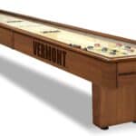 University of Vermont Shuffleboard Table with Chardonnay Finish 11 University of Vermont Shuffleboard Table with Chardonnay Finish
