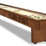Villanova University Shuffleboard Table with Chardonnay Finish