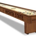 Wichita State University Shuffleboard Table with Chardonnay Finish