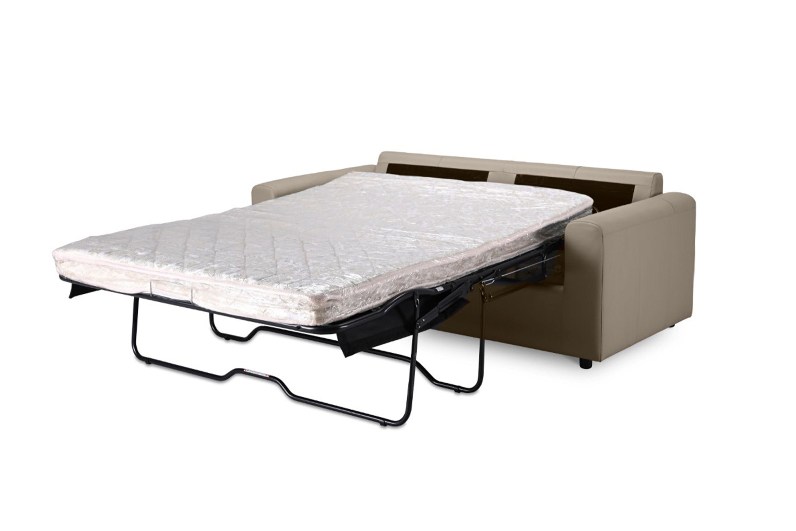 REST Wheat Leather Memory Foam Sofa Bed