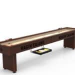 University of Louisiana at Lafayette Shuffleboard Table with Navajo Finish