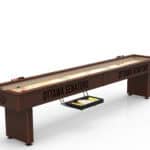 Ottawa Senators Shuffleboard Table with Navajo Finish