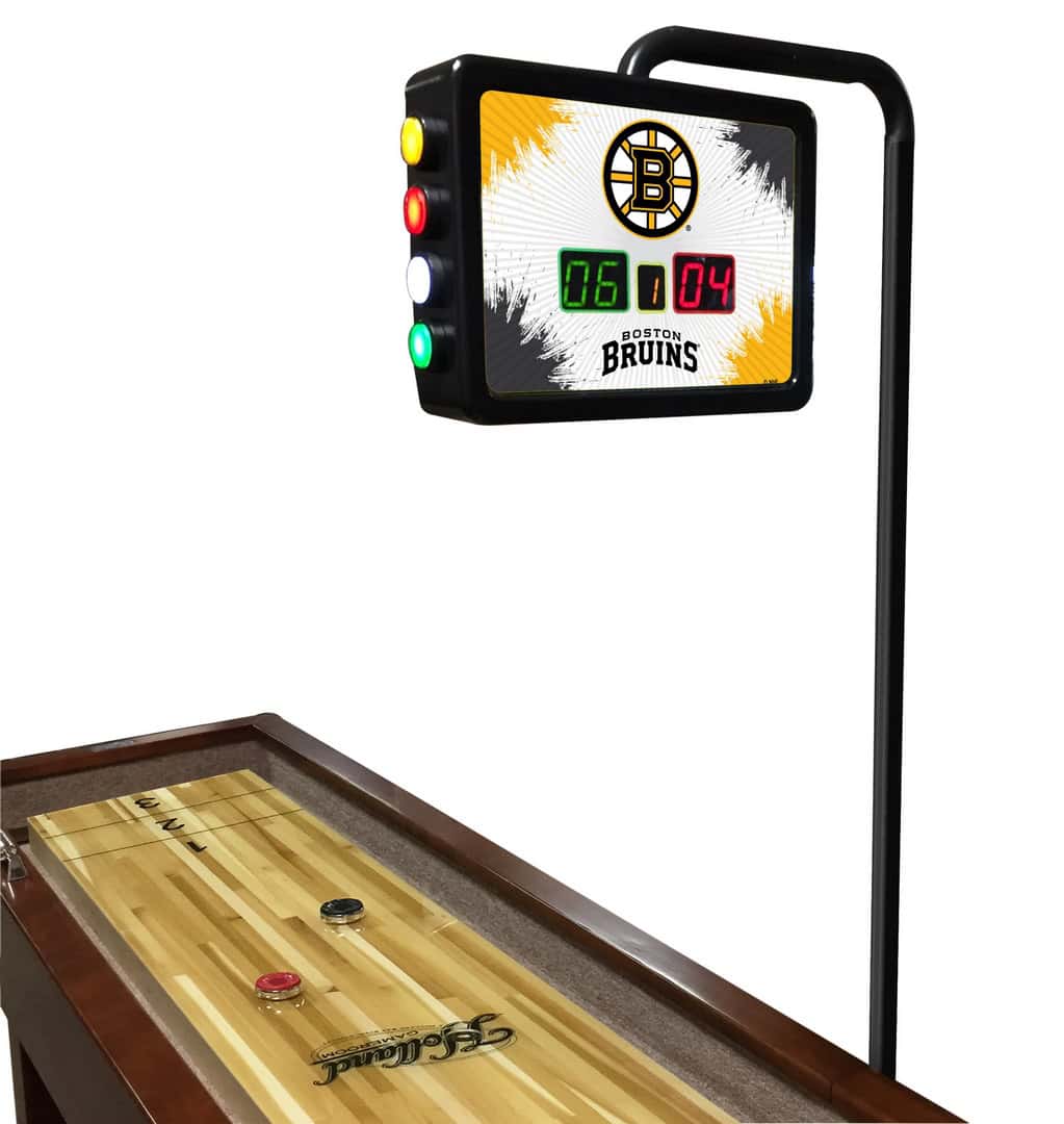 Boston Bruins Shuffleboard Electronic Scoring Unit 2 Boston Bruins Shuffleboard Electronic Scoring Unit - Image 2