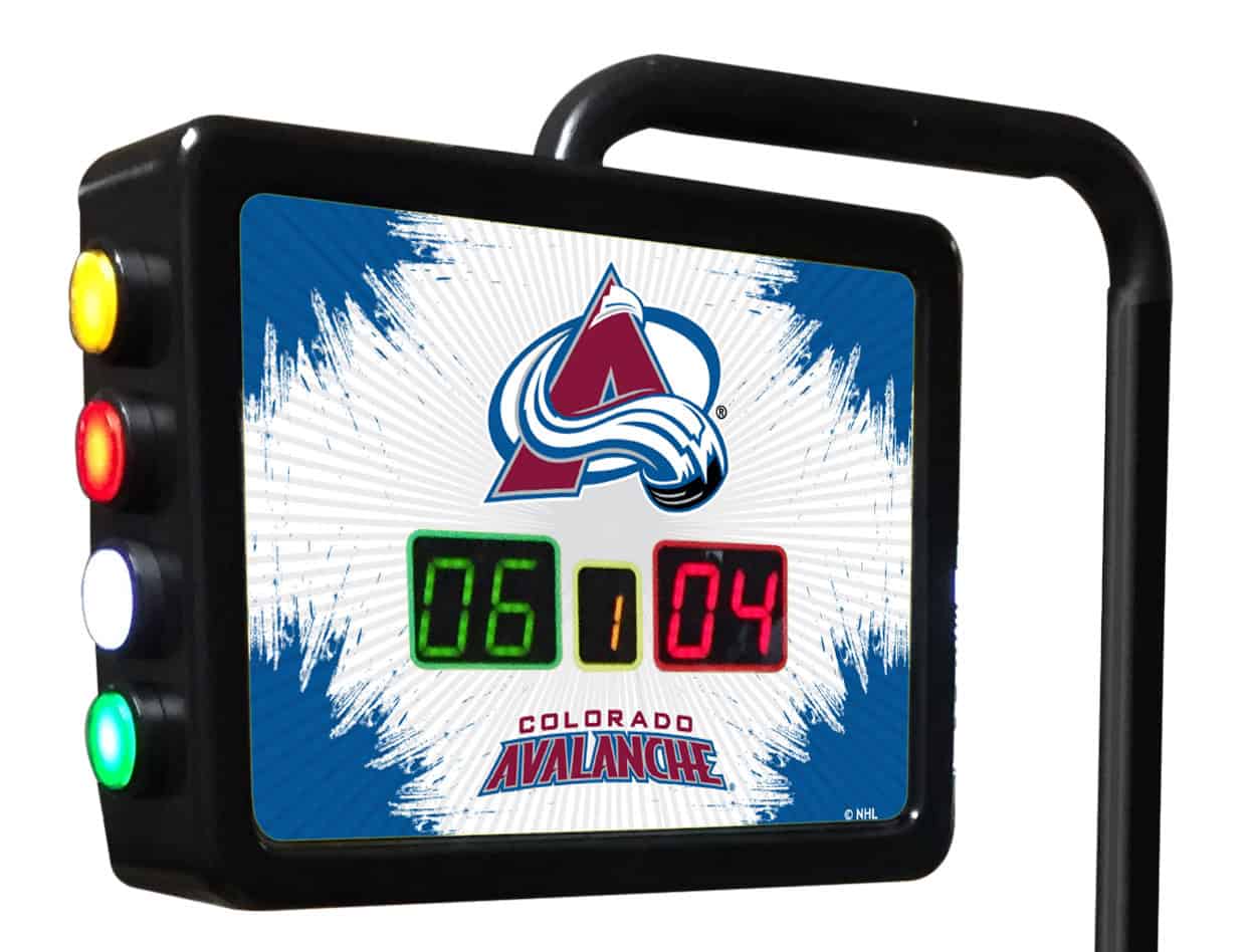 Colorado Avalanche Shuffleboard Electronic Scoring Unit 1 Colorado Avalanche Shuffleboard Electronic Scoring Unit