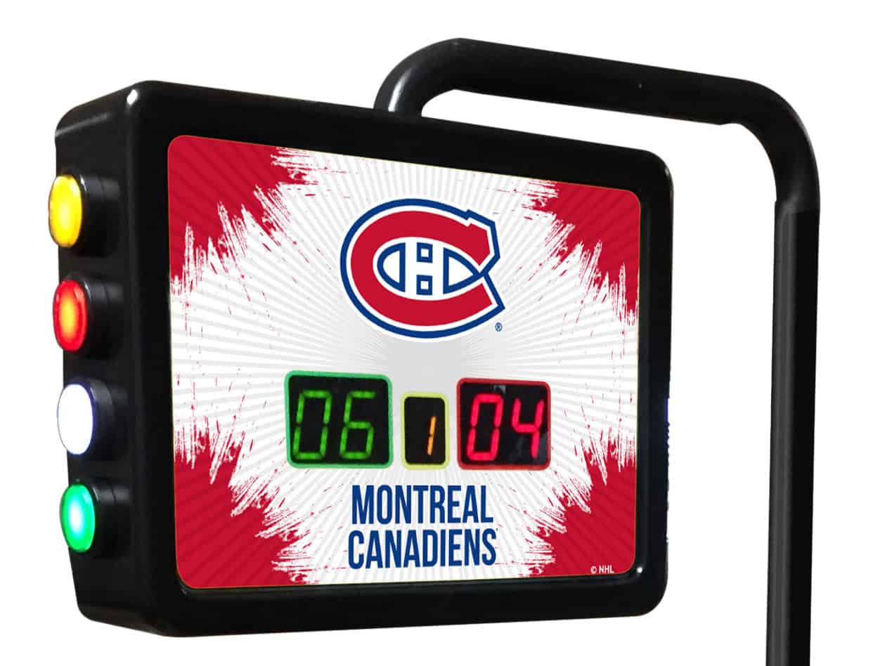 Montreal Canadiens Shuffleboard Electronic Scoring Unit 1 Montreal Canadiens Shuffleboard Electronic Scoring Unit