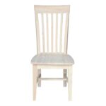 Mission Style Unfinished Wood Dining Chair High Back (Set of 2) 7 Mission Style Unfinished Wood Dining Chair High Back (Set of 2)