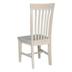 Mission Style Unfinished Wood Dining Chair High Back (Set of 2) 8 Mission Style Unfinished Wood Dining Chair High Back (Set of 2)