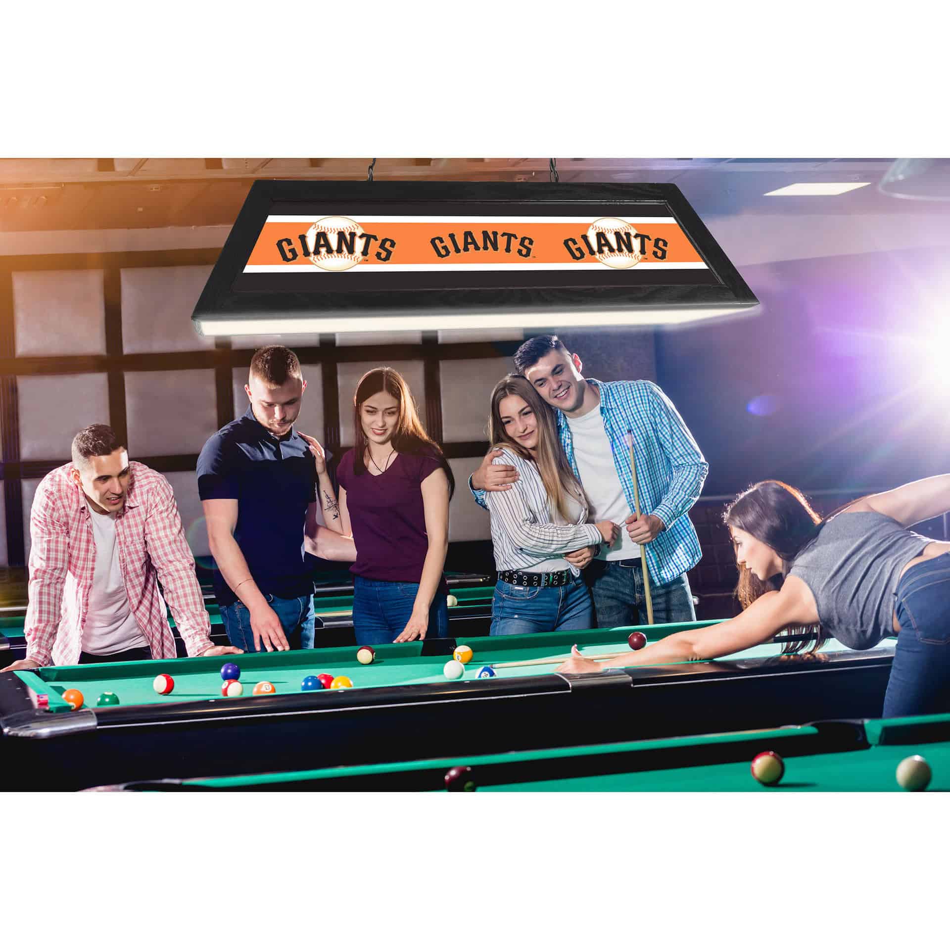 SF Giants 42 Inch Billiard Lamp 4 SF Giants 42 Inch Billiard Lamp - Image 4
