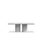 SHELTER Square Grey Sandstone Marble Coffee Table 7 SHELTER Square Grey Sandstone Marble Coffee Table