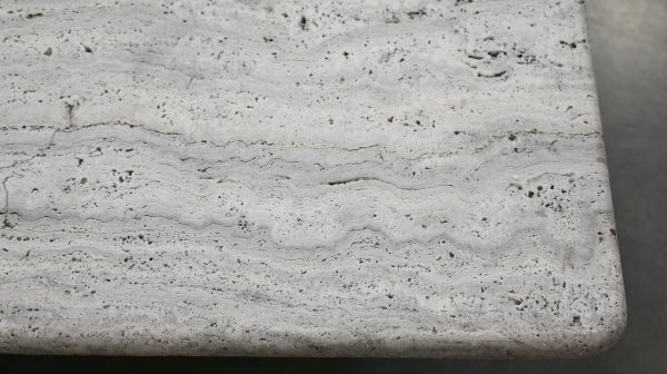 SHELTER Square Grey Sandstone Marble Coffee Table 2