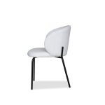 SHEPLEY Poplar Dining Chair Black Powder Coated Steel 9 SHEPLEY Poplar Dining Chair Black Powder Coated Steel