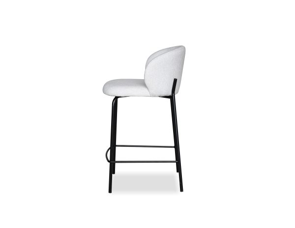 SHEPLEY Poplar Weave Black Counter Stool 2 2