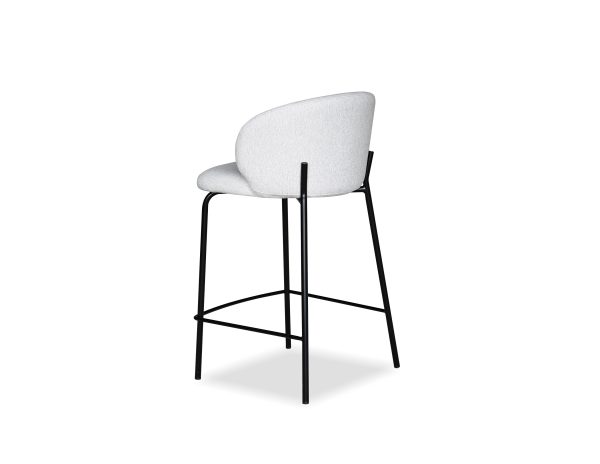 SHEPLEY Poplar Weave Black Counter Stool 3 2