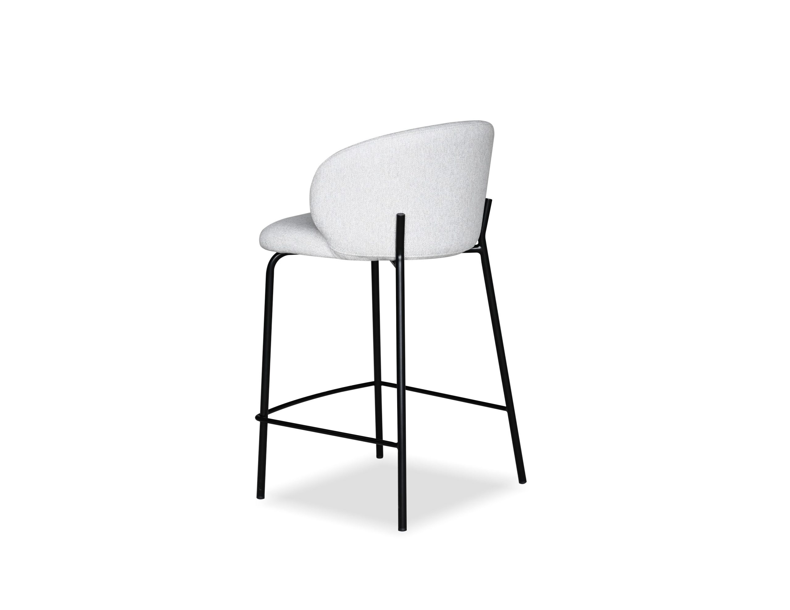 SHEPLEY Poplar Weave Black Counter Stool 4 SHEPLEY Poplar Weave Black Counter Stool - Image 4