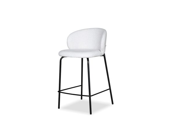 SHEPLEY Poplar Weave Black Counter Stool 7