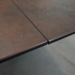 SIGNATURE Oxidized Brown Ceramic Extension Dining Table 8 SIGNATURE Oxidized Brown Ceramic Extension Dining Table