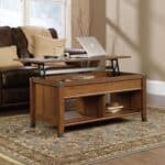 Lift-Top Coffee Table with Hidden Storage in Cherry Finish 6 Lift-Top Coffee Table with Hidden Storage in Cherry Finish