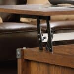 Lift-Top Coffee Table with Hidden Storage in Cherry Finish 9 Lift-Top Coffee Table with Hidden Storage in Cherry Finish