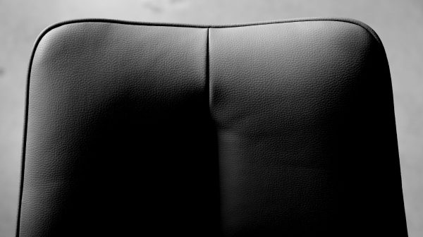 SOFIA Black Leatherette Swivel Dining Chair 5 2