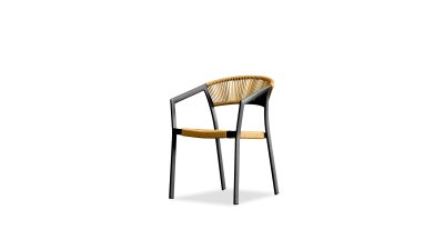 SORIA Sand Rope Dining Armchair Indoor Outdoor Commercial Grade