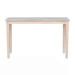 Unfinished Solid Wood 4-ft Farmhouse Console Table 6 Unfinished Solid Wood 4-ft Farmhouse Console Table