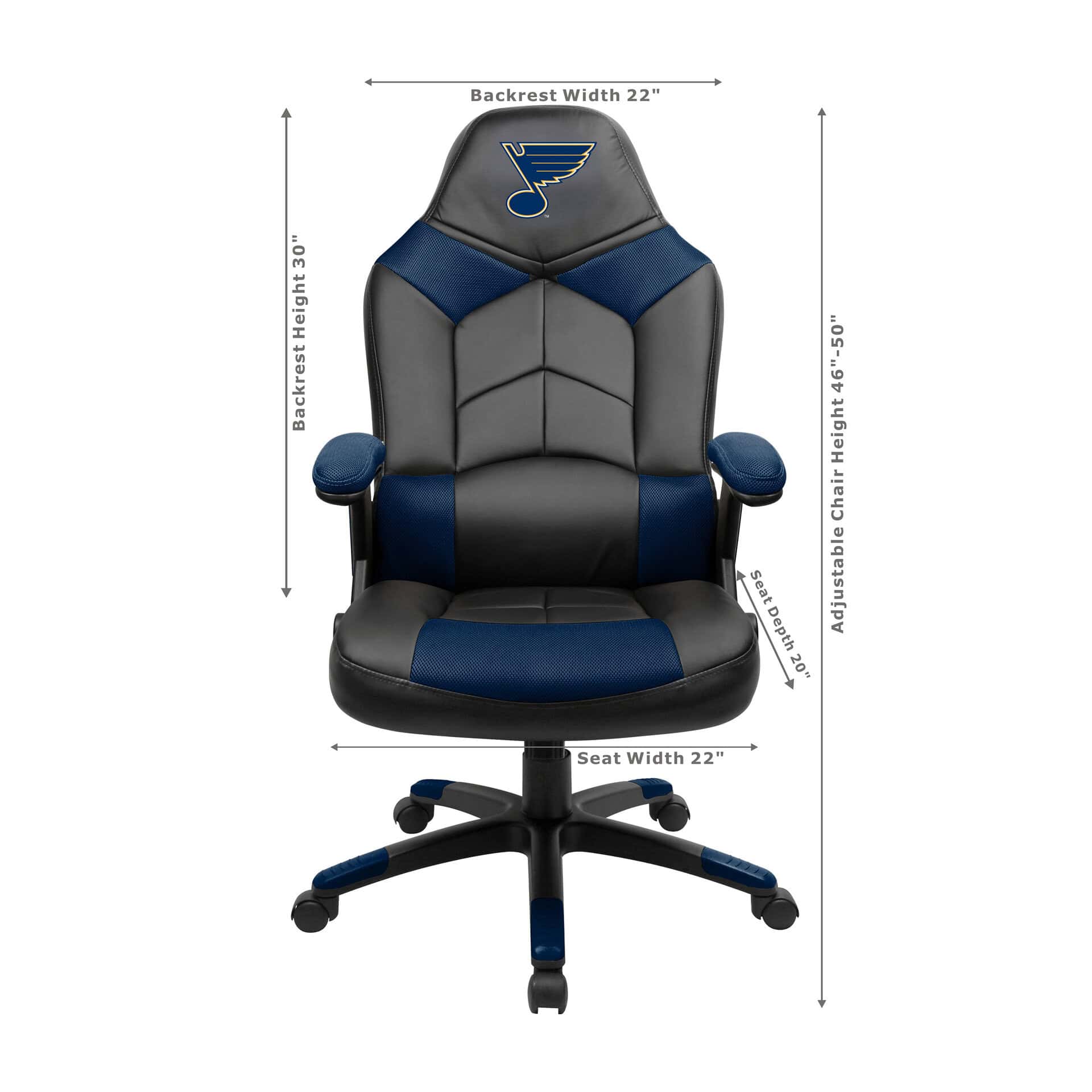 ST Louis Blues Oversized Game Chair 1 ST Louis Blues Oversized Game Chair