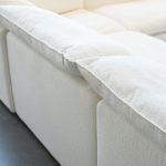 STRATO Sea Shell Fabric 5-Piece Sectional
