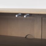 Sable 37.0L x 17.0W x 30.5H Light Brown Wood Accent Cabinet