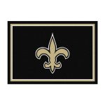 Saints 4x6 Spirit Rug Officially Licensed NFL Area Rug