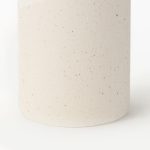 Salar 4.5L x 4.5W x 11.0H Cream Gourd Style Crackled Ceramic Vase