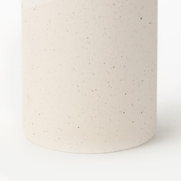 Salar 4.5L x 4.5W x 11.0H Cream Gourd Style Crackled Ceramic Vase 6