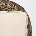 Samiya Jute w/ White Cotton Pouf