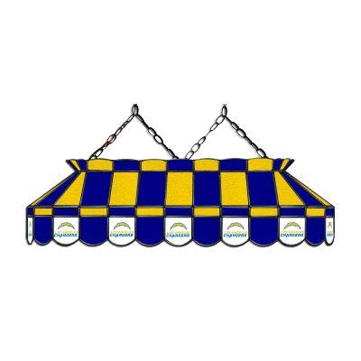 San Diego Chargers 40 Inch Stained Glass NFL Billiard Lamp