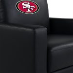 San Francisco 49ers Embroidered Faux Leather Game Day Chair