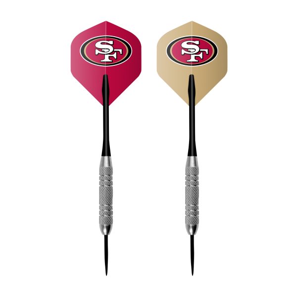 San Francisco 49ers Fans Choice Dart Flights