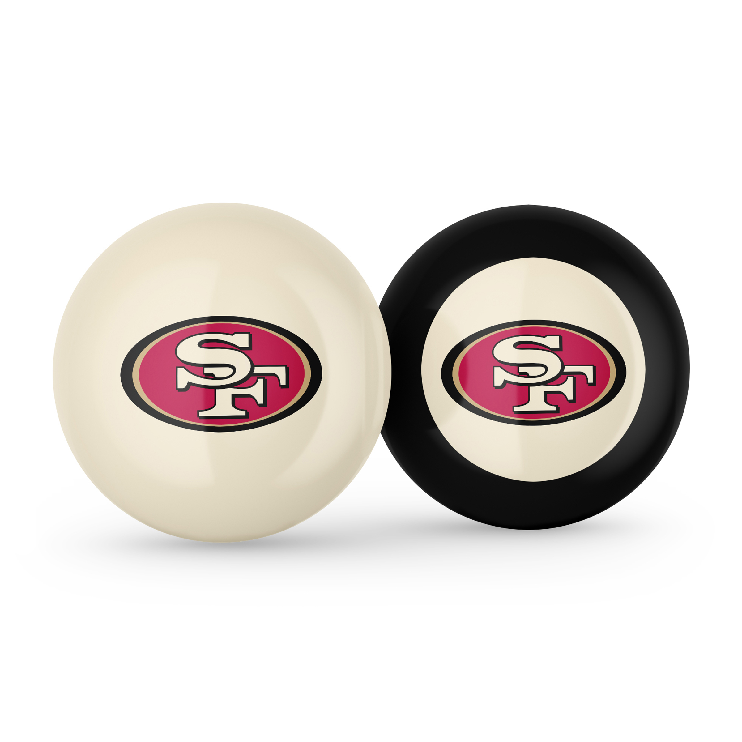 San Francisco 49ers Grade A Polyester Logo Billiard Balls 3 San Francisco 49ers Grade A Polyester Logo Billiard Balls - Image 3