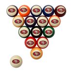 San Francisco 49ers Grade A Polyester Retro Billiard Ball Set