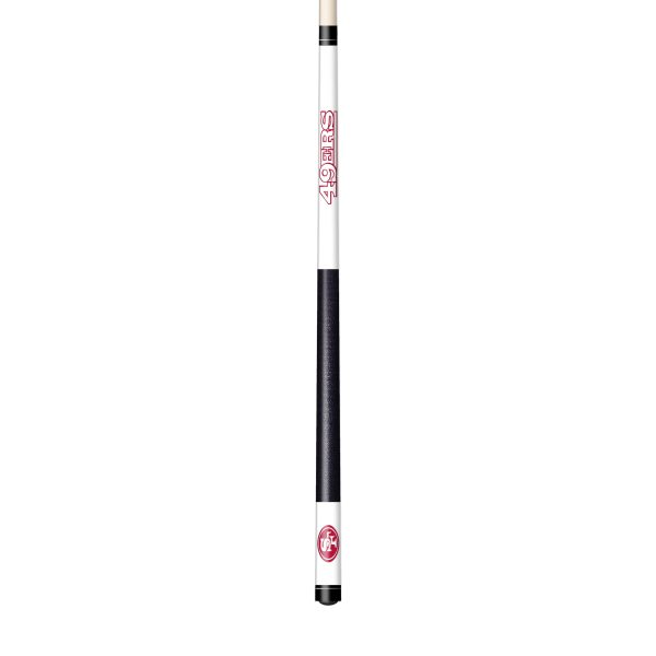 San Francisco 49ers Laser Etched Maple Billiard Cue 2