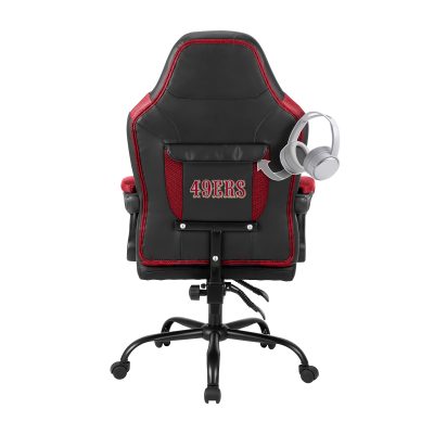 San Francisco 49ers Oversized Embroidered Office Chair with Storage Pouch