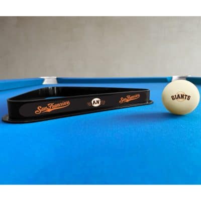 San Francisco Giants Billiards Triangle and Cue Ball Combo