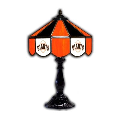 San Francisco Giants Tiffany Style Glass Table Lamp