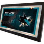 San Jose Sharks 15x26 Hockey Collector Mirror