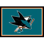 San Jose Sharks 3x4 Area Rug