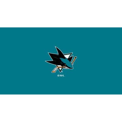 San Jose Sharks 8' Billiard Cloth