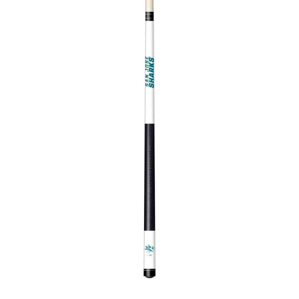 San Jose Sharks Laser Etched Cues 1