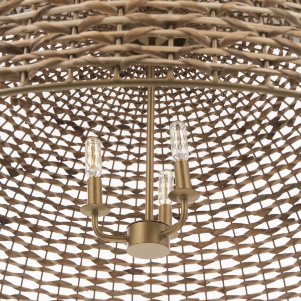 Sana Extra Large Watergrass Pendant Light 6
