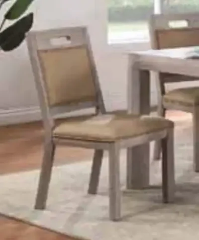 Sand Barrens Handle Back Side Chair (Pack of 2)