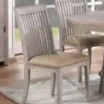 Sand Barrens Slat Back Side Chair (Pack of 2)