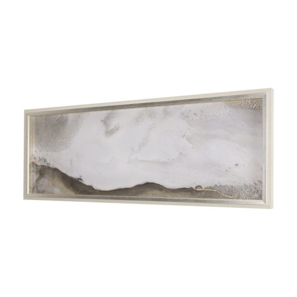 Sand Hills by Mercana Studio a Hand Embelished Textured Framed Art Print 1